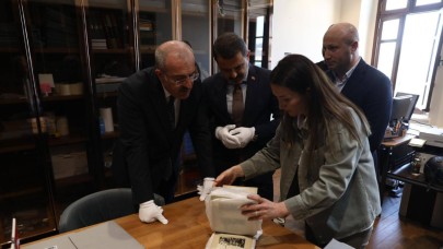 Vali Toraman eserleri inceledi