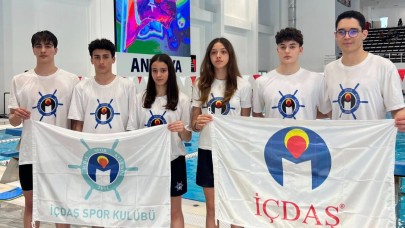 İÇDAŞ Spor Kulübü yüzücüleri Milli Takım Seçmelerinde parladı