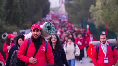 Gelibolu Yarımadası’nda 57. Alay Vefa Yürüyüşü