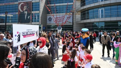 Biga’da minikler doyasıya eğlendi