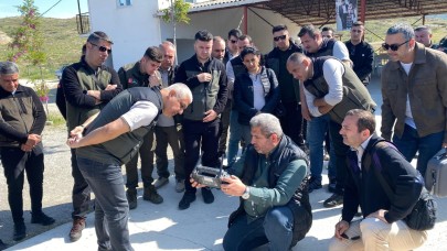 Dron eğitimi tamamlandı