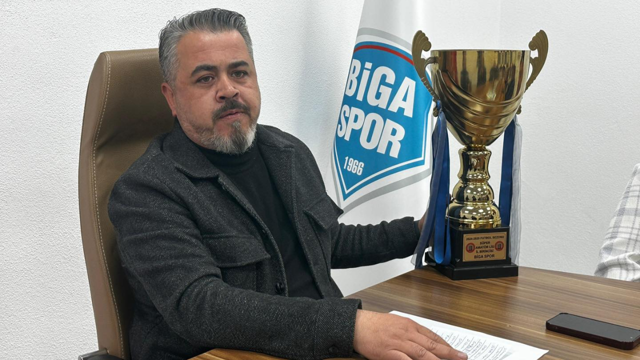 Şahin; “Bigaspor’un adını daha üst liglerde duyurmayı hedefliyoruz”