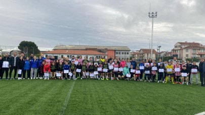U15 Kız Futbol Turnuvası tamamlandı