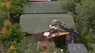 Kaçak yapılar yıkılıyor