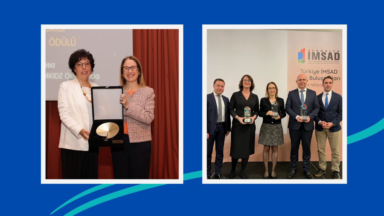 Akçansa’ya Sosyal Sorumluluk ve Sürdürülebilirlikte Başarı Ödülleri