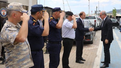 Vali Toraman Ayvacık’taydı