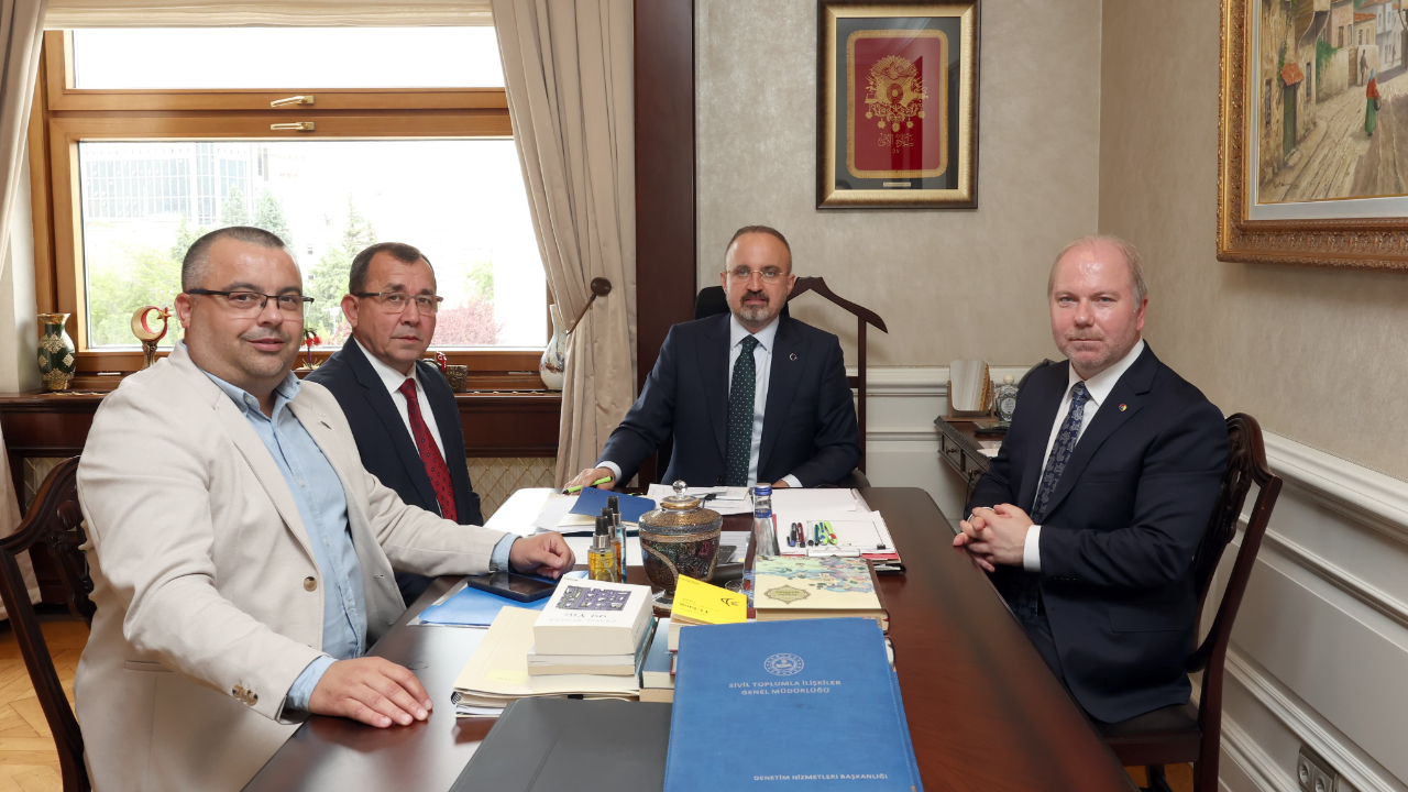 Turan, Biga Ticaret Borsası Heyetini Ağırladı