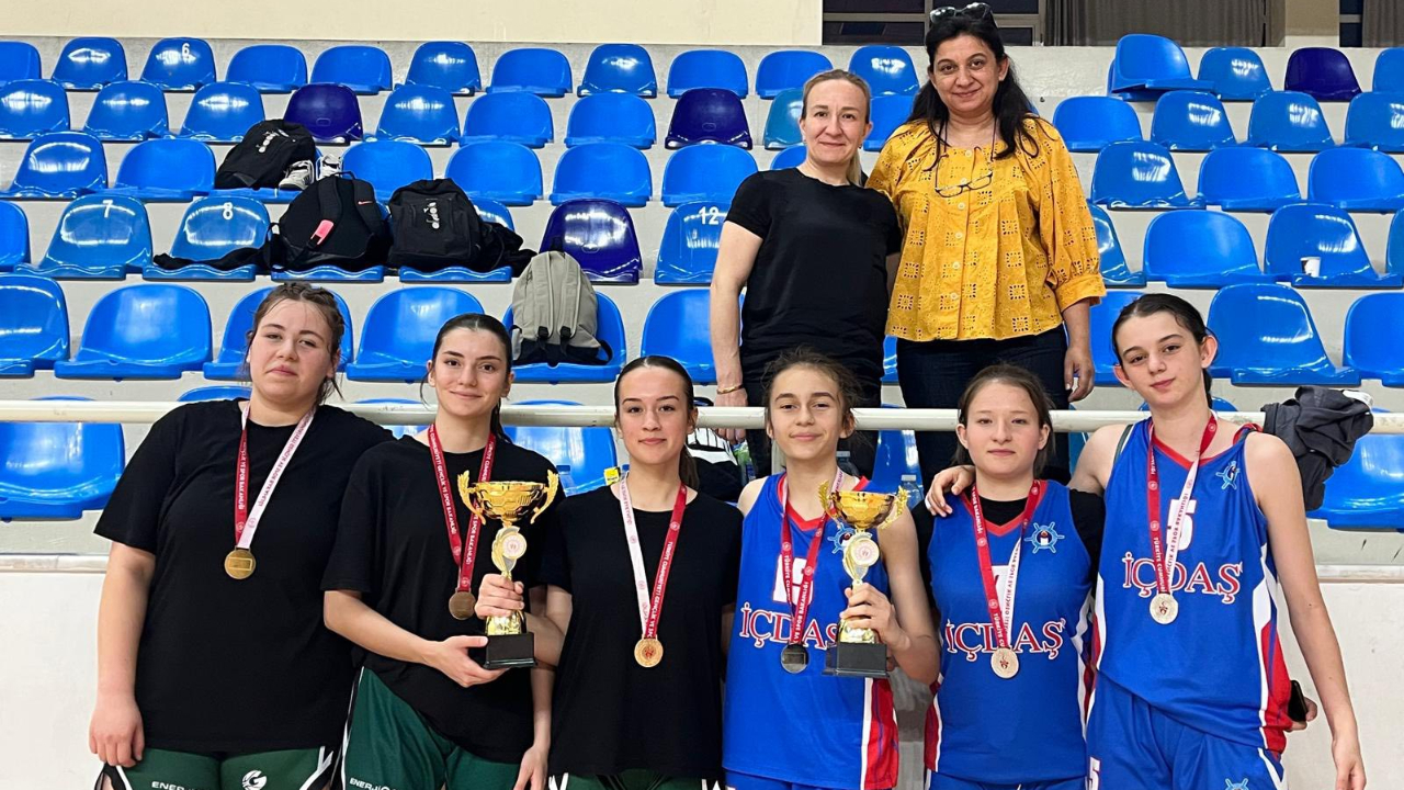 İÇDAŞ&#039;ın basketbolcularından önemli başarı