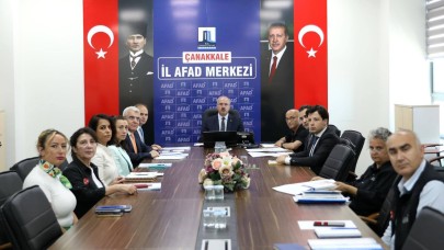 İl AFAD Merkezi’nde önemli toplantı!