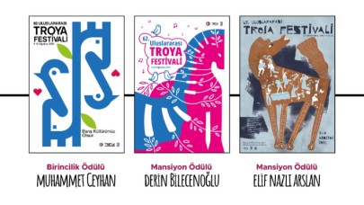 Troia Festivali Afiş Tasarım ve Uygulama Yarışması sonuçlandı