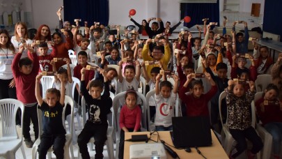 Akçapınar’da çocuklar sinemayla buluştu