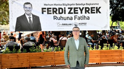 Kepez’de Ferdi Zeyrek için anma ve pilav ikramı