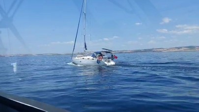 Yelkenli tekneye operasyon