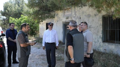 Vali Toraman Troya Bölgesi’ndeydi