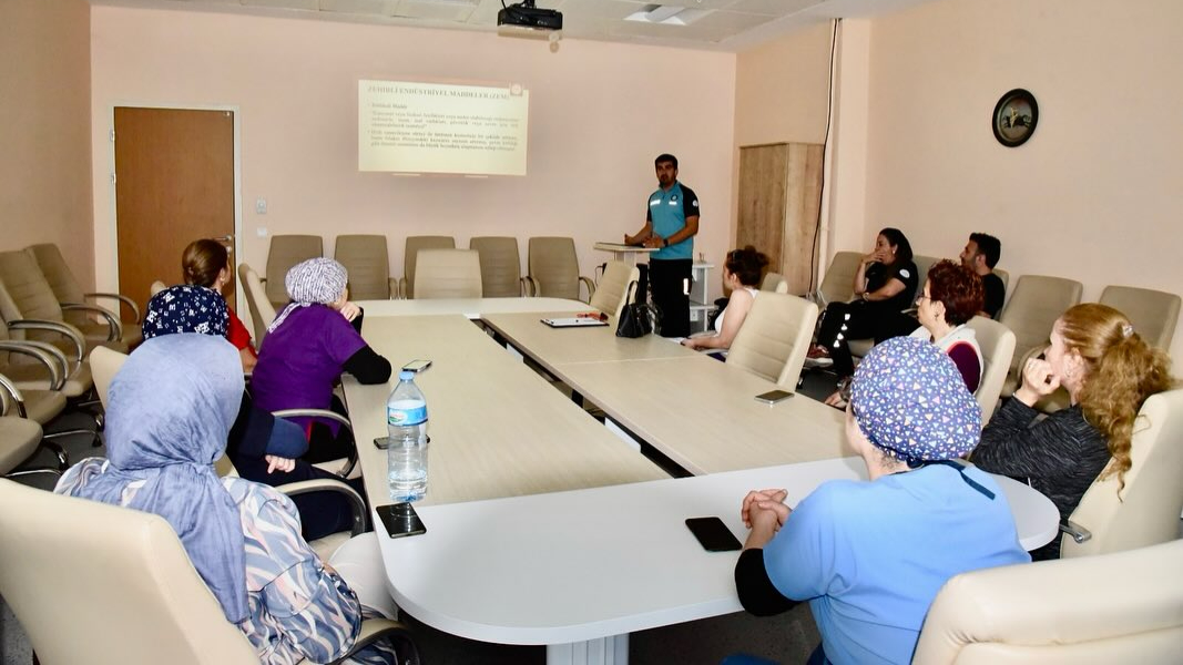 Devlet Hastanesi’nde KBRN farkındalık eğitimi