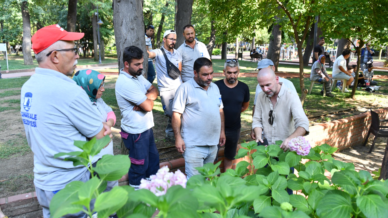 Park ve Bahçeler personeline eğitim