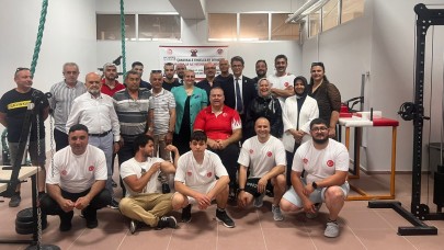 Ümit Burunlular Bilek Güreşi Antrenman Salonu hizmete başladı