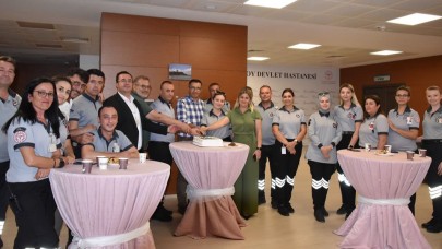 Hastanede Özel Güvenlik Haftası kutlandı