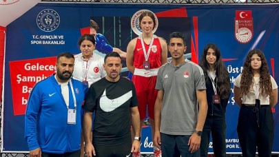 Türkiye şampiyonu Fatma Belinay Ergin!