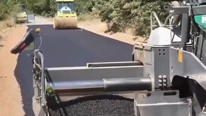 Çanakkale’de 24 kilometre köy yolu sıcak asfalt standardına yükseltildi