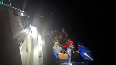 Ayvacık’ta kaçak göçmen operasyonu