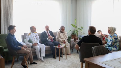 Vali Toraman’dan 15 Temmuz Gazisi Karaman'a ziyaret