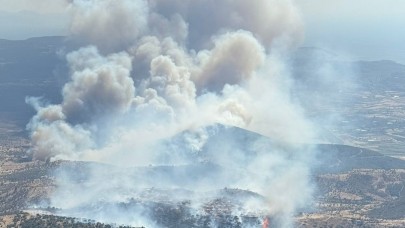 Yangın bölgesinde iki köy tedbir amaçlı boşaltıldı!