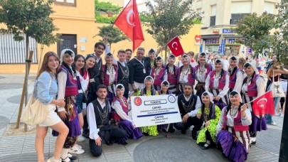 ÇOMÜ öğrencileri, İspanya’da kültür elçisi oldu