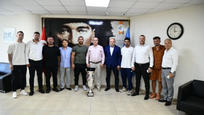 Feyzullah Aktürk’ten Başkan Arslan’a ziyaret