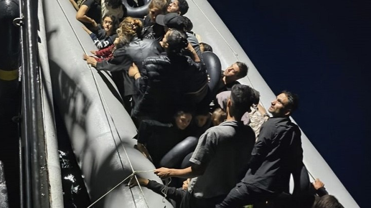 Ayvacık’ta göçmen operasyonu