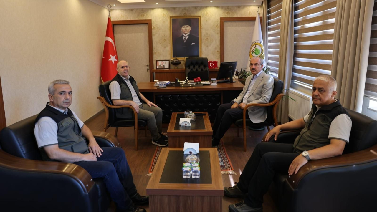Vali Toraman’dan Orman Bölge Müdürlüğü’ne taziye ziyareti