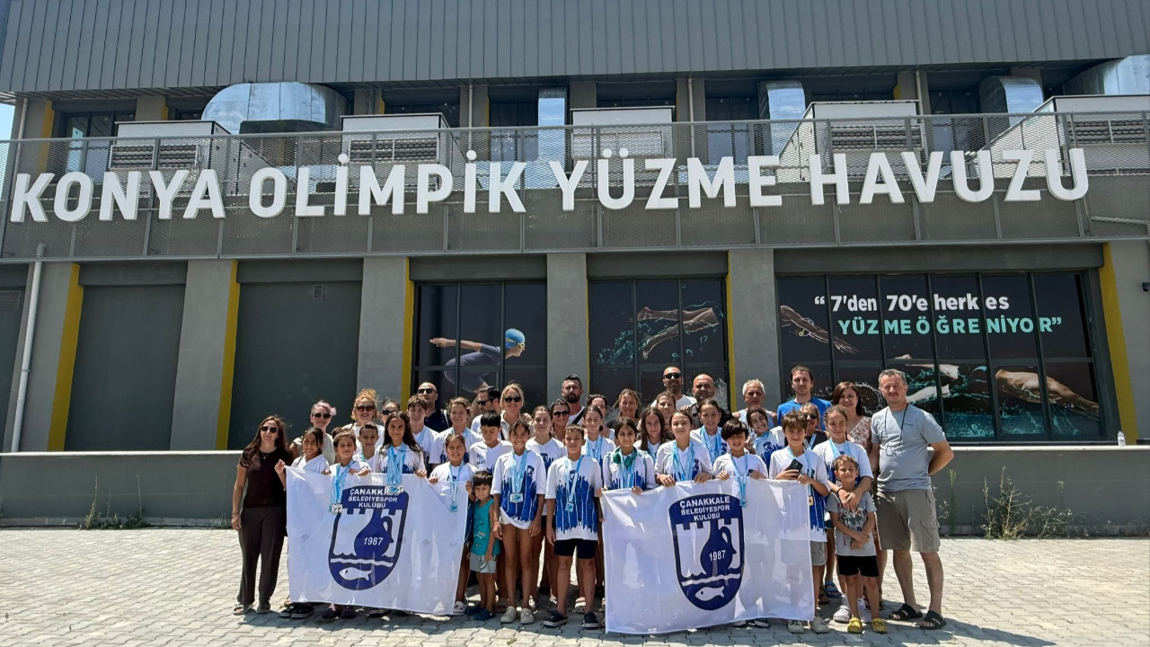 Yüzücüler 63 madalya kazandı