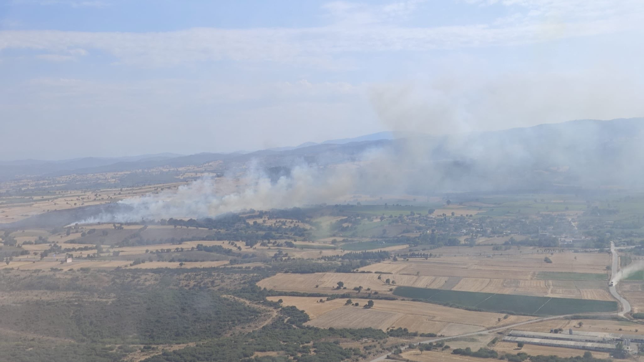 Balıklıçeşme Köyündeki yangın kontrol altında!