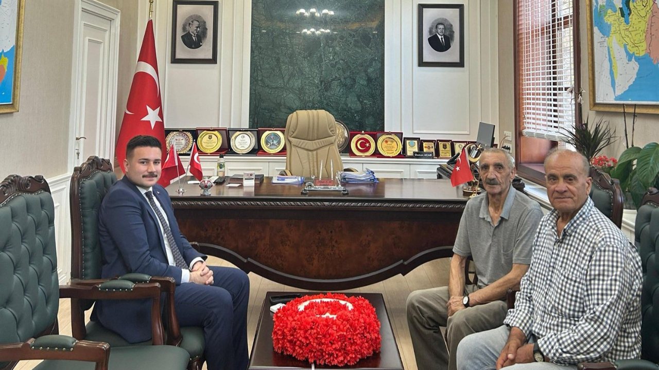 Gökçeada’da Kıbrıs Gazilerinden anlamlı ziyaret