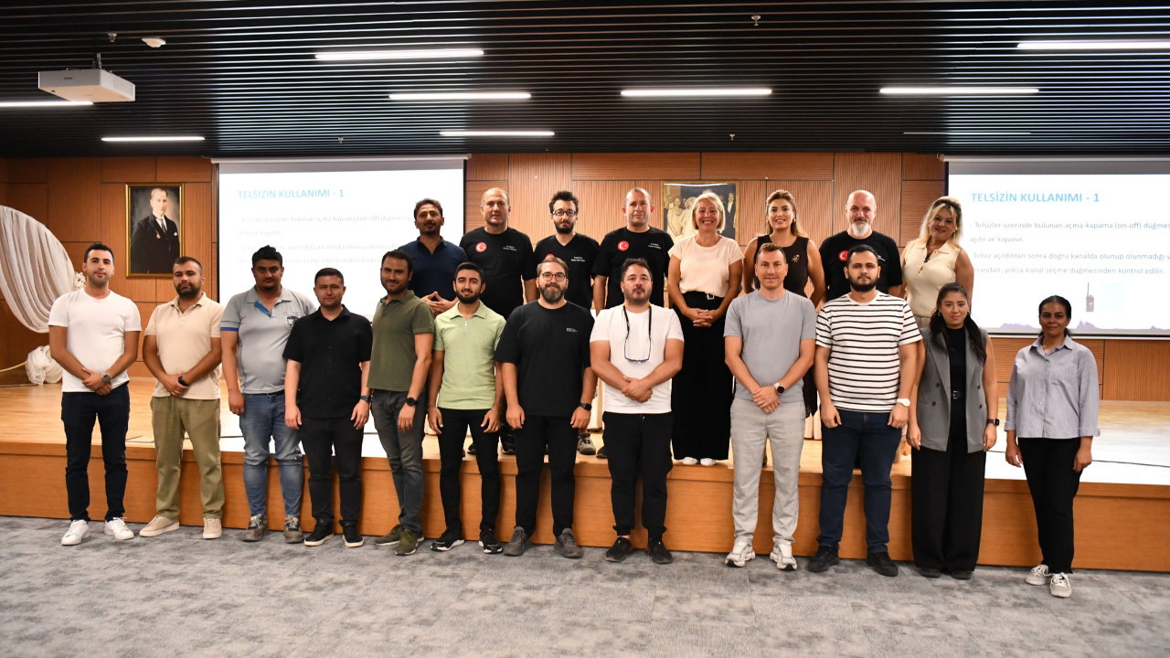 Temel telsizcilik ve haberleşme eğitimi düzenlendi