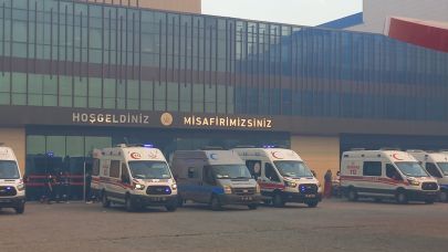 Yangın nedeniyle Devlet Hastanesi’nde tahliye