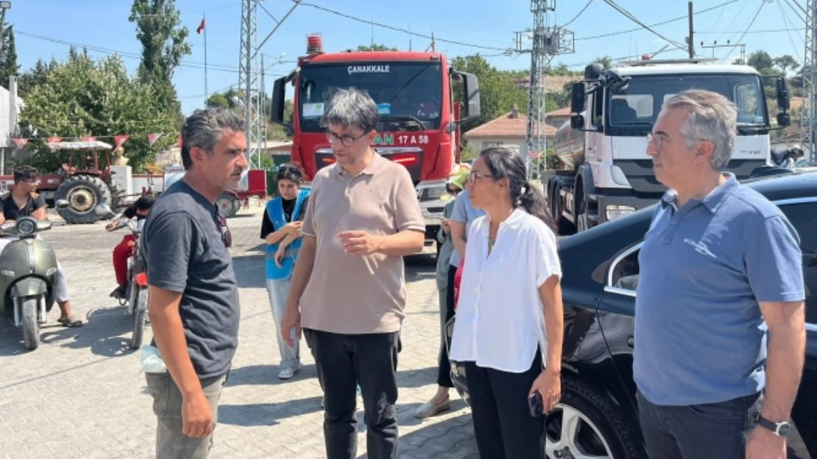 ÇOMÜ’den yangın bölgelerine destek!