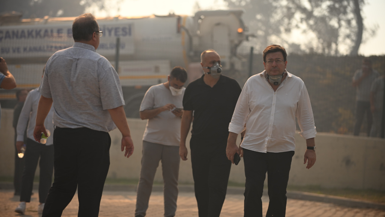 &quot;Yangın felaketinin yaralarını sarmak için hemşehrilerimizin yanındayız”