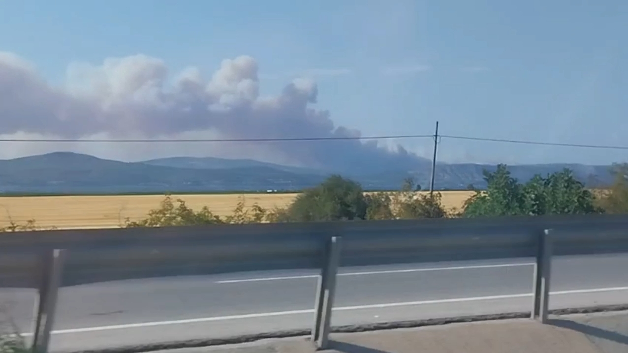 Gelibolu’da yangın