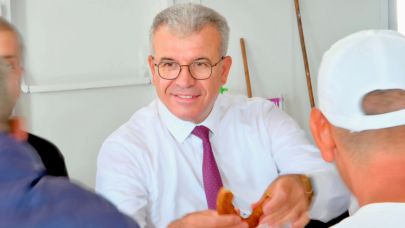 Başkan Elbi kahvaltıda emekçilerle buluştu