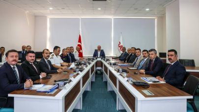 Güvenlik ve asayiş toplantısı yapıldı