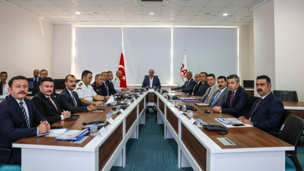 Güvenlik ve asayiş toplantısı yapıldı