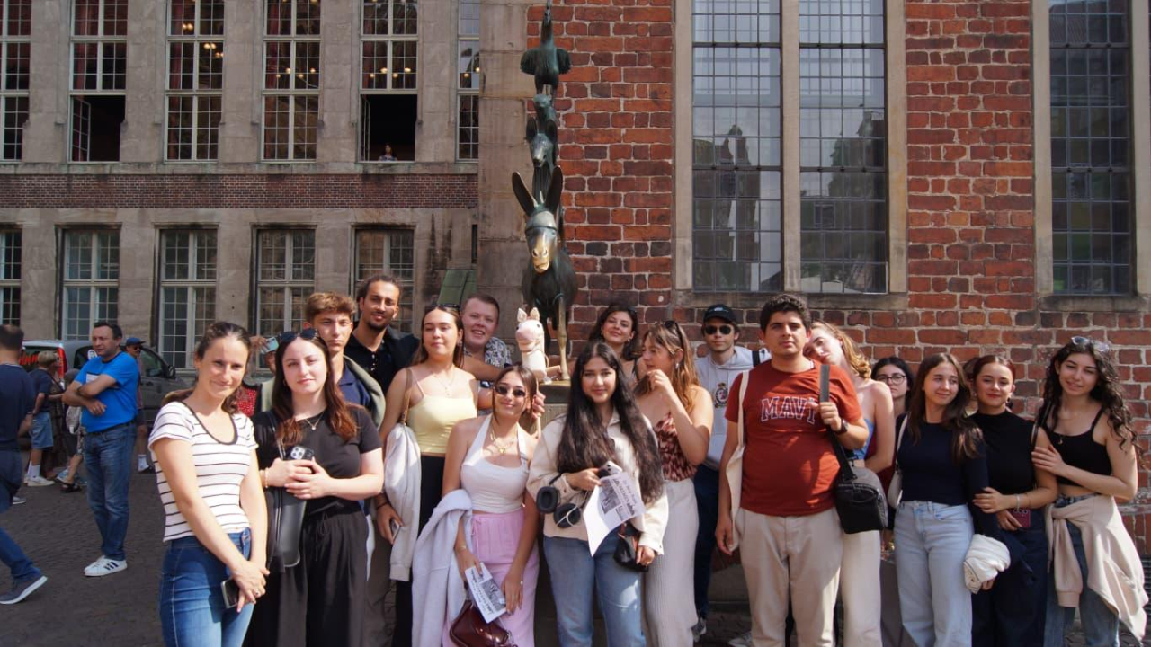 Çanakkaleli gençler Almanya etabını tamamladı