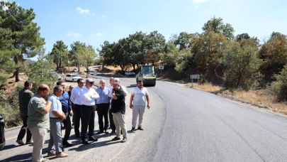 Çanakkale’de hedef 55 kilometre sıcak asfalt!