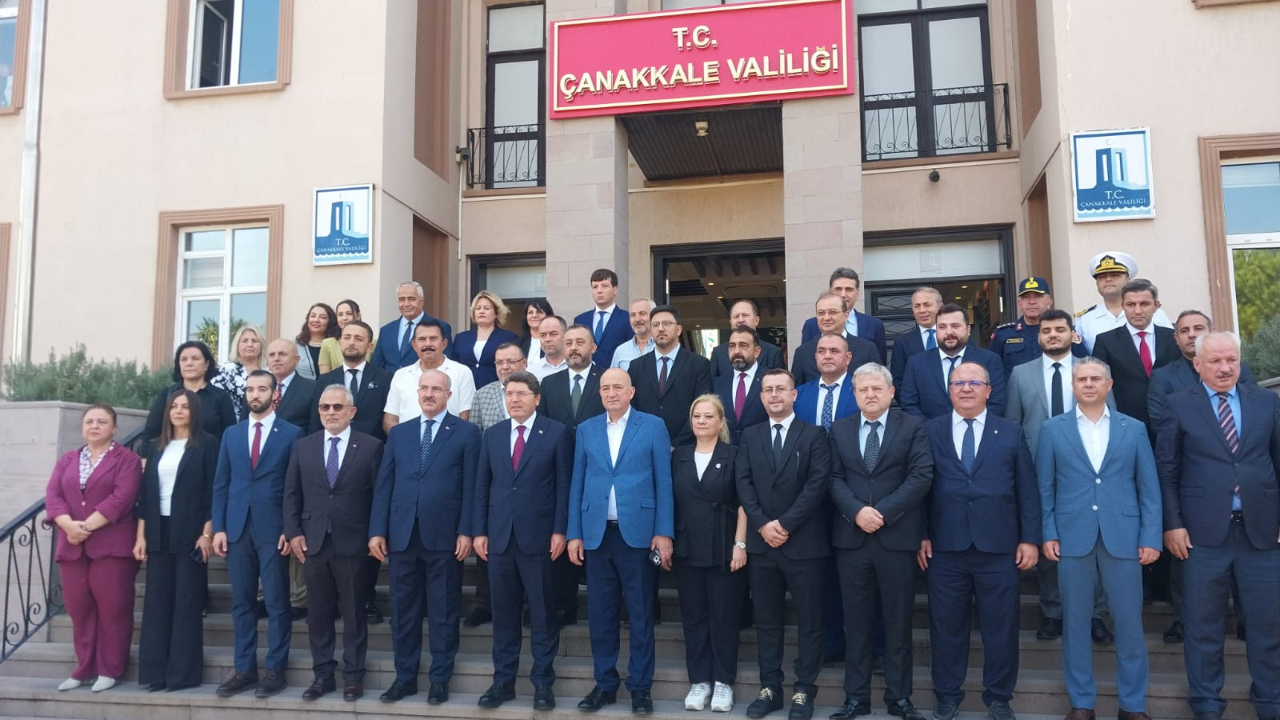 Bakan Tunç Çanakkale’de