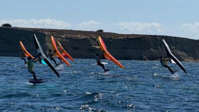 Gökçeada’da sörf heyecanı