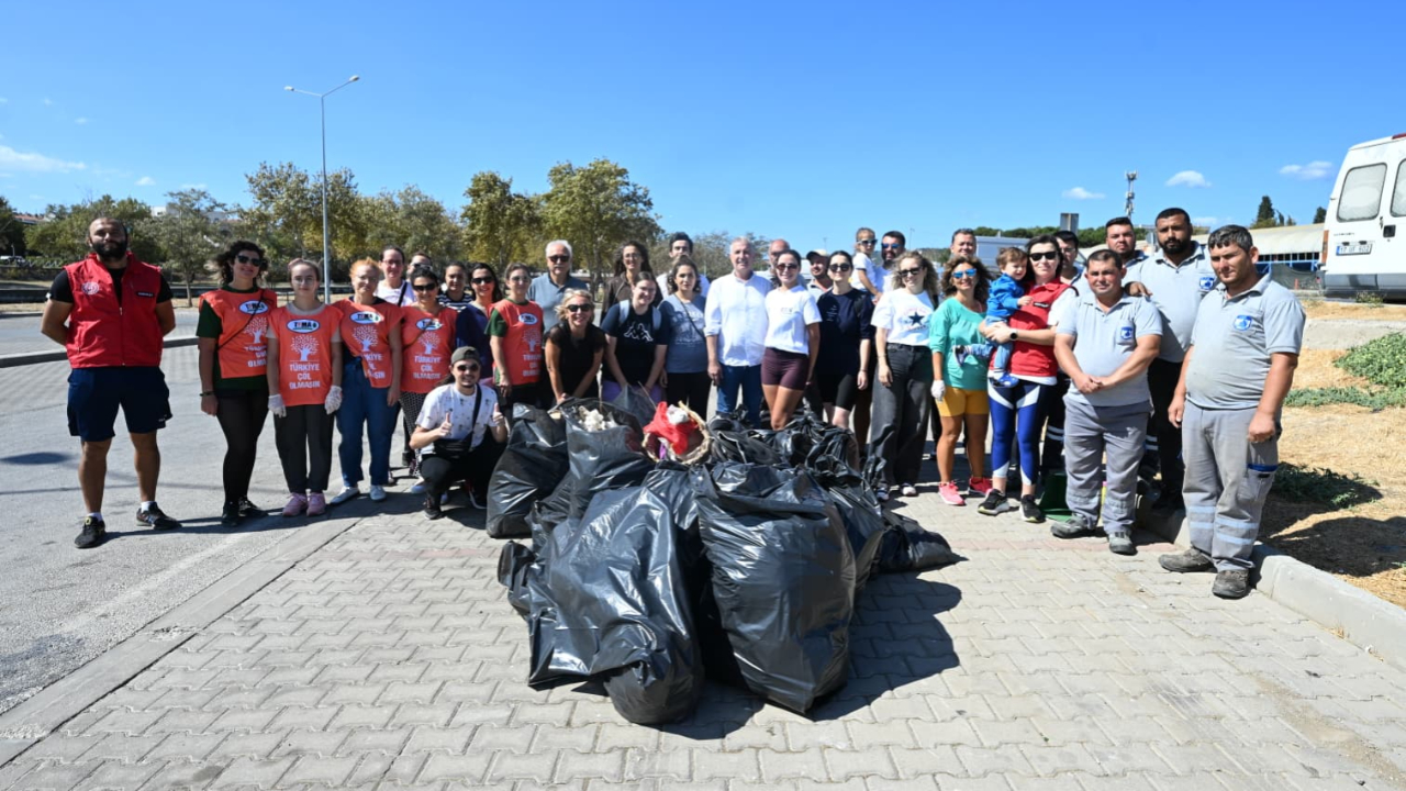 Çevre temizliği yapıldı