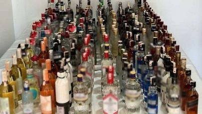 Jandarmadan kaçak alkol operasyonu