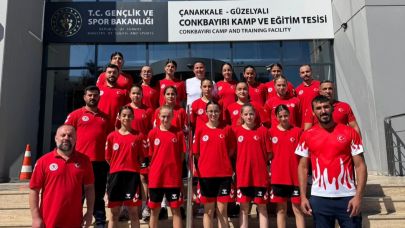 Avrupa Şampiyonası’na Çanakkale’de hazırlanıyorlar