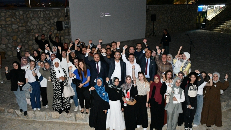 ÇOMÜ&#039;den Küresel Sumud Filosu&#039;na canlı bağlantılı destek